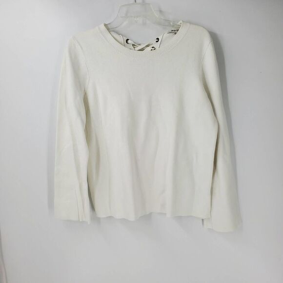 MADEWELL  women's M white pull over sweatshirt - Picture 1 of 4